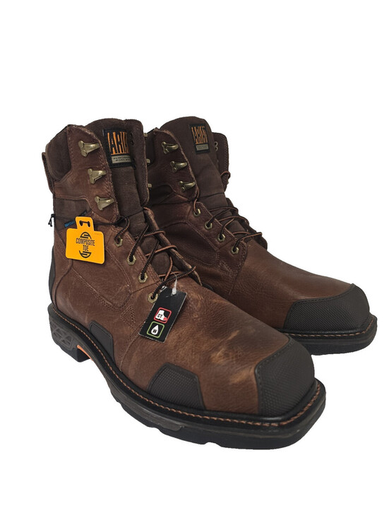 Ariat Other - Ariat Men's OverDrive 8" Wide Square Composite Toe Waterproof Boot Brown 11.5 EE